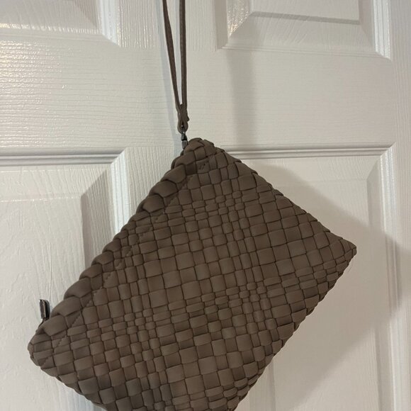 Prene Love Large Woven Tote - Buff Color - Excellent Condition - Picture 4 of 8